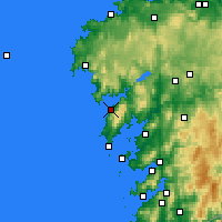 Nearby Forecast Locations - Пуэрто-дель-Сон - карта
