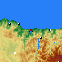 Nearby Forecast Locations - Рибадео - карта