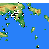 Nearby Forecast Locations - Кератея - карта