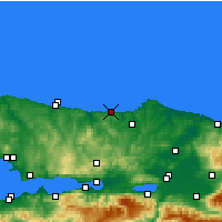 Nearby Forecast Locations - Bagirkanli - карта