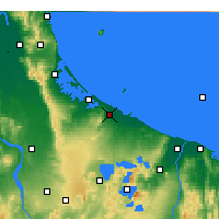 Nearby Forecast Locations - Te Puke - карта