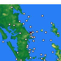 Nearby Forecast Locations - Goat Island - карта