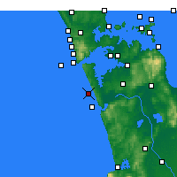 Nearby Forecast Locations - Karioitahi - карта