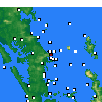 Nearby Forecast Locations - Leigh - карта