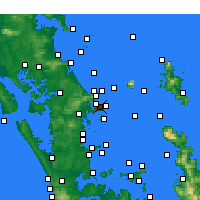 Nearby Forecast Locations - Тафарануи - карта
