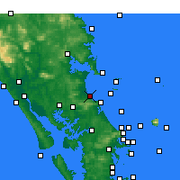 Nearby Forecast Locations - Waipu Cove - карта