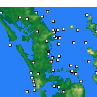 Nearby Forecast Locations - Waiwera - карта