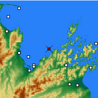 Nearby Forecast Locations - Whangamoa - карта