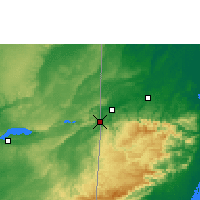Nearby Forecast Locations - Melchor de Mencos - карта