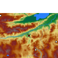 Nearby Forecast Locations - Zacapa - карта