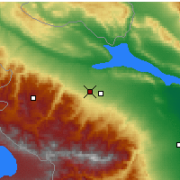 Nearby Forecast Locations - Гянджа - карта