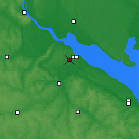 Nearby Forecast Locations - Черкассы - карта