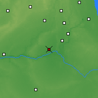 Nearby Forecast Locations - Morris - карта