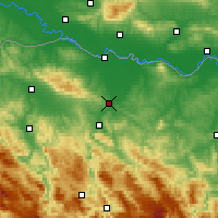 Nearby Forecast Locations - Лакташи - карта