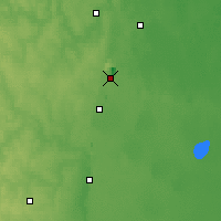 Nearby Forecast Locations - Коркино - карта