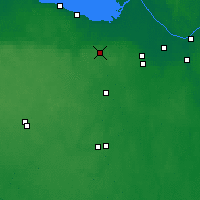 Nearby Forecast Locations - Красное Село - карта