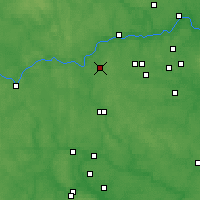 Nearby Forecast Locations - Кубинка - карта