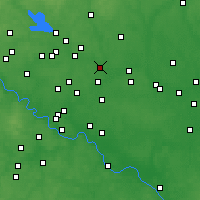 Nearby Forecast Locations - Лосино-Петровский - карта