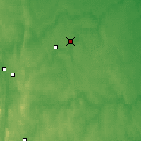 Nearby Forecast Locations - Нижняя Салда - карта