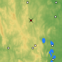 Nearby Forecast Locations - Полевской - карта