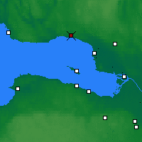 Nearby Forecast Locations - Зеленогорск - карта
