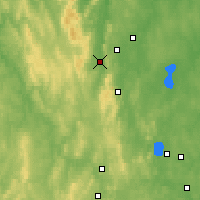Nearby Forecast Locations - Верхний Тагил - карта