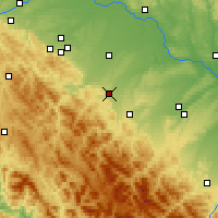 Nearby Forecast Locations - Болехов - карта