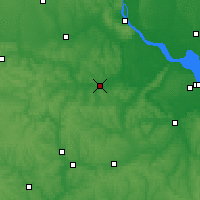Nearby Forecast Locations - Корсунь-Шевченковский - карта