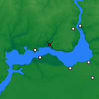 Nearby Forecast Locations - Марганец - карта