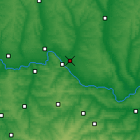 Nearby Forecast Locations - Северодонецк - карта