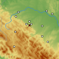 Nearby Forecast Locations - Трускавец - карта