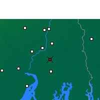 Nearby Forecast Locations - Rajpur Sonarpur - карта