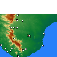 Nearby Forecast Locations - Тирунелвели - карта