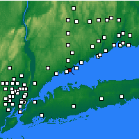Nearby Forecast Locations - Darien - карта
