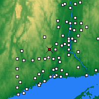 Nearby Forecast Locations - Wolcott - карта