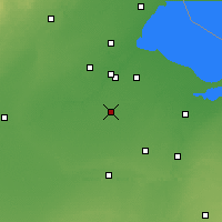 Nearby Forecast Locations - Bowling Green - карта