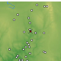 Nearby Forecast Locations - Vandalia - карта