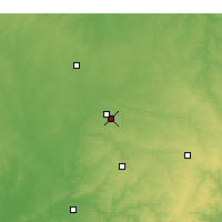 Nearby Forecast Locations - Webb - карта