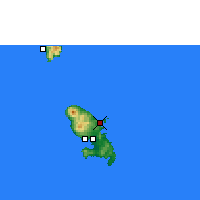 Nearby Forecast Locations - La Trinité - карта