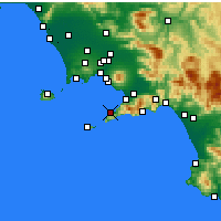 Nearby Forecast Locations - Сорренто - карта