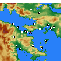 Nearby Forecast Locations - Айи-Теодори - карта