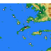 Nearby Forecast Locations - Dikaios - карта