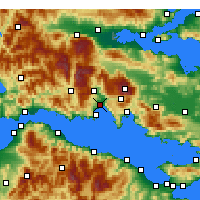 Nearby Forecast Locations - Итея - карта