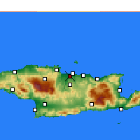 Nearby Forecast Locations - Nea Alikarnassos - карта