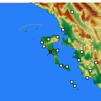 Nearby Forecast Locations - Parelioi - карта