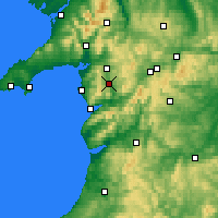 Nearby Forecast Locations - Гуинет - карта