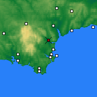 Nearby Forecast Locations - Тинбридж - карта