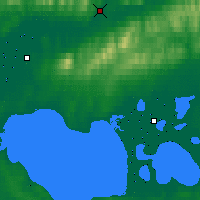 Nearby Forecast Locations - Кайана - карта