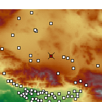 Nearby Forecast Locations - El Mirage - карта