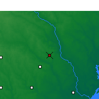 Nearby Forecast Locations - Sylvania - карта